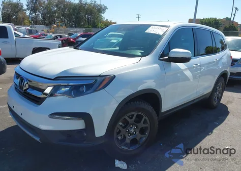 2021 Honda Pilot Awd Ex-L из США, поврежденный, VIN 5FNYF6H52MB062365